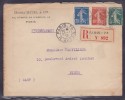 France Type Semeuse Sur Lettre - 1906-38 Semeuse Camée