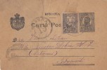 KING CHARLES 1ST, MILITARY POSTCARD STATIONERY, ENTIER POSTAL, CENSORED,1918, ROMANIA - Briefe U. Dokumente