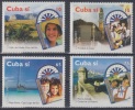 2001.28- * CUBA 2001. MNH. TURISMO. VISTAS TURISTICAS. CAYO LARGO. TRINIDAD. PINAR DEL RIO. CASTILLO CABAÑA. - Neufs