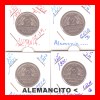 ALEMANIA - COLECCIÓN - 4 -MONEDAS 2 DM - 2 Marchi