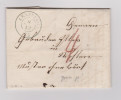 Heimat AG Lenzburg 1845-12-08 Blau Schwarz Auf Brief Nach Wohlen - ...-1845 Prephilately