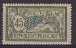 1906 FRANCIA Tipo Merson 45c. Verde E Azzurro N.143  Mnh - Ungebraucht