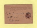 Kimberlly - CGH - 1896 - Entier Postal - Cape Of Good Hope (1853-1904)