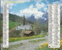 Calendrier Des Postes 1986 Département 01 - Grossformat : 1981-90