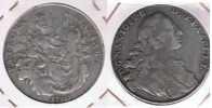 ALEMANIA BAVIERA TALER 1760 PLATA SILVER U - Taler & Doppeltaler