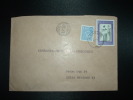 LETTRE TP EUROPA 0,70 + TP 0,50 OBL.15 1 75 YLAMYLLY + CACHET NUMERO 1830 - Briefe U. Dokumente