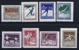 HUNGARY:  Mi Nr 403 - 410   MH/*, Avec  Charnière , Mit Falz,  1925 - Unused Stamps