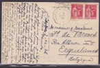 France Type Paix Sur Lettre - 1932-39 Paix