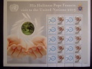 UNITED NATIONS 2015 VISIT POPE FRANCISCUS AT UN  MNH **  (GROEN-R--1150) - Unused Stamps