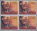 2002.23- * CUBA 2002. MNH. 100 ANIV NACIMIENTO DE POETA NICOLAS GUILLEN. ESCRITOR. WRITTER. BLOCK 4. - Neufs