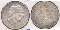 HOLANDA 2 Y MEDIO GULDEN 1874 PLATA SILVER T. BONITA - 1849-1890: Willem III.