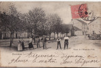 CORCIEUX  -  Place De L'Hôtel De Ville -  1908 - Corcieux