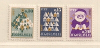 YOUGOSLAVIE  ( EU - 1118 )  1966  N° YVERT ET TELLIER  N° 1088/1090    N* - Nuovi