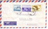 GOOD TURKEY Postal Cover To GERMANY 1963 - Good Stamped: Ship ; Konya ; Bird - Lettres & Documents