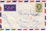 GOOD AUSTRALIA Postal Cover To GERMANY 1960 - Good Stamped: Wattle - Storia Postale