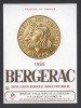 Etiquette De Vin Bergerac 1985 - Cuvée Monsieur De Bergerac - Thème Numismatique -  UVD à Saint Laurent  Des VIgnes (24) - Pièces De Monnaie