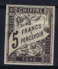 Colonies Générales:  TAXE Yv Nr 14 MH/*, Avec  Charnière , Mit Falz - Portomarken