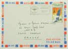 Enveloppe Avion Noumea RP --> Marseille, Affr. 72 F PA 250 Anniv. Vols UTA - Cartas & Documentos