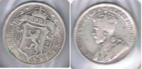 CHIPRE CYPRUS 9 PIASTRES 1921 PLATA SILVER S - Chypre