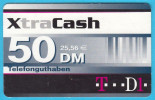 XtraCash - 50. DM  ( Gerrmany Prepaid Card ) GSM Remote Prepayee Carte * Deutschland - GSM, Cartes Prepayées & Recharges