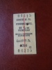 Hungary  Railway  -Train Ticket  -Budapest  Nyugati PU    33%    1980's BA110.14 - Europe