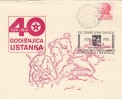 JUGOSLAVIJA YUGOSLAVIA 1981 OSIJEK 40 GODISNJICA USTANKA UPRISING ANNIVERSARY - Covers & Documents