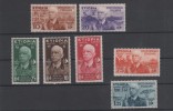 Etiopia 1936 Vittorio Emanuele III Serie Cpl MLH - Ethiopie