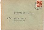 SAAR MiNr215 Als EF  HOMBURG - GÖTTINGEN - Covers & Documents