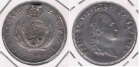 ALEMANIA SAJONIA 2 TERCIOS  THALER  1810 PLATA SILVER R - Taler & Doppeltaler