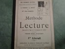 Méthode De Lecture  PREMIER DEGRE  (Préparatoire)  1er Livret - 0-6 Ans