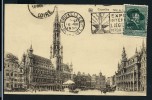 BELGIQUE - Obl De Bruxelles Avec Flamme Exposition De Liege En 1930 Sur Cp - A Voir - Lot P11480 - Covers & Documents