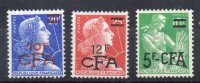 REUNION CFA N°337 - 337A - 346  Neufs Sans Charniere - Nuevos