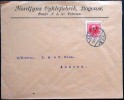 Denmark  1908  Letter Minr.54    5-5-1908  Nordfyns Cyklefabrik Bogense   ( Lot 5887 ) - Covers & Documents