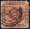 DENMARK  #  FROM 1863   MICHEL DK 9 - Used Stamps