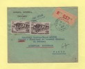 Porto Novo - Dahomey - 1951 - Recommande Par Avion - Cartas & Documentos