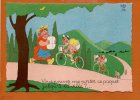 Illustrateur A. Dubout - Les éditions Du Moulin - Vous Pouvez Me Porter Ce Paquet Jusqu´à La Ville?...(cyclisme) - Dubout