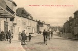 CHATENOISla Grande Rue Et Route De Mannecourt Ecriture Rouge - Chatenois