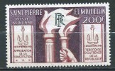 St Pierre Et Miquelon    - 1959 - Constitution - PA N° 26 - Neuf * - MLH - Neufs