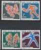 1963  NOUVELLE CALEDONIE   JEUX DU PACIFIQUE  YT 308 A 311 ** - Ungebraucht