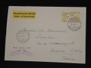 SUISSE - Enveloppe De Lugano Pour La France En 1949 Par Vol Postal Spécial - Aff. Plaisant - A Voir - Lot P11632 - Lettres & Documents