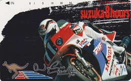 TC JAPON / 290-15921 - MOTO HONDA / Suzuka 8 Hours Kangourou - MOTOR BIKE JAPAN Free Phonecard - MOTORRAD - 361 - Motorräder