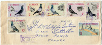 CUBA LETTRE RECOMMANDEE DEPART HABANA 7-7-76 POUR LA FRANCE - Storia Postale