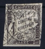 Cochinchine  Col. Gen. Taxe Yv Nr 1 Obl. Used Cad Cochinchine - Oblitérés