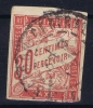 Cochinchine  Col. Gen. Taxe Yv Nr 22 Obl. Used Cad - Oblitérés