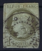 INDE  Col. Gen.   Yv Nr 14 Obl. Used  Cad Pondichéry - Used Stamps