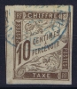 MARTINIQUE  Col. Gen.  Taxe Yv Nr 19 Obl. Used Cad - Oblitérés