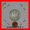 ALEMANIA - IMPERIO 5-Pfn. DEUTSCHES REICH AÑO 1898 - 5 Pfennig