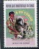 (cl. 4 - P.9) Congo ** N° 1622 (ref. Michel Au Dos) Scout. Gorille - - Neufs