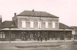 BOURG LEOPOLD   LA GARE TRES ANIMEE  CPA 2093 - Leopoldsburg