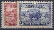 AUSTRALIA 1934 - Yvert #97/8 - MLH * - Mint Stamps